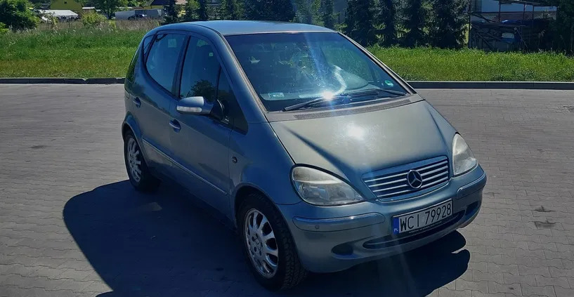 ciechanów Mercedes-Benz Klasa A cena 8700 przebieg: 156000, rok produkcji 2003 z Ciechanów